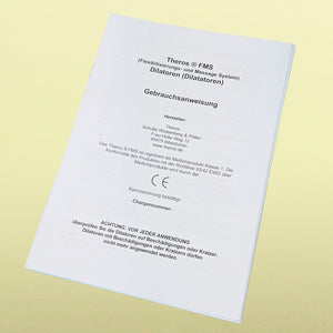Anweisungen zum Gebrauch von Theros® FMS Dilatoren, 20 Seiten DIN A5