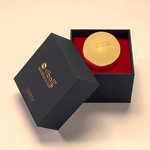 Viball Gold Edition 24 Carat, 60 mm, von Hand vergoldete medizinische Liebeskugel für Frauen und Männer in schwarzer Schachtel