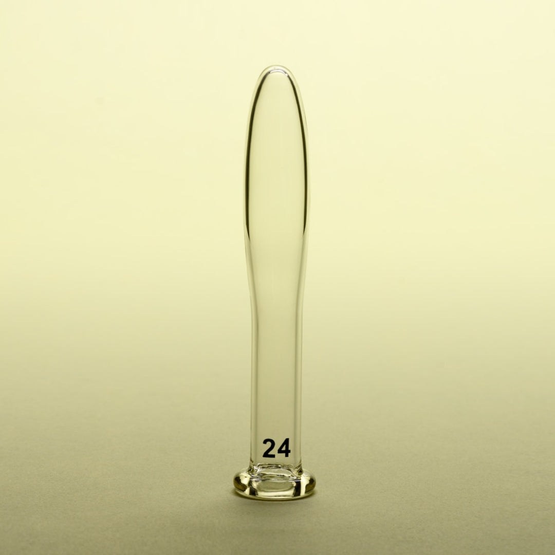 Theros® FMS-Dilator aus Borosilikatglas in Größe 24 mm