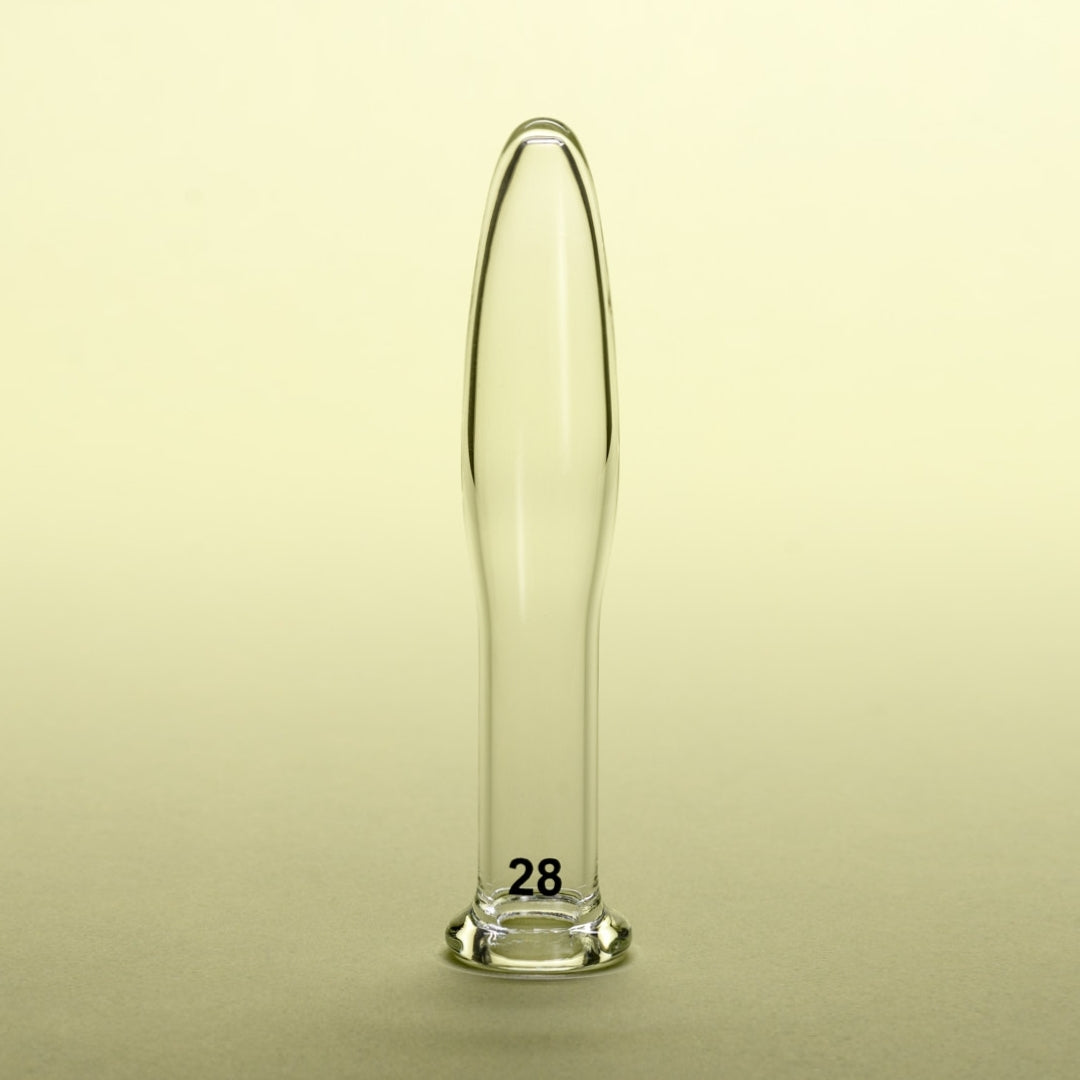 Theros® FMS-Dilator aus Borosilikatglas in Größe 28 mm