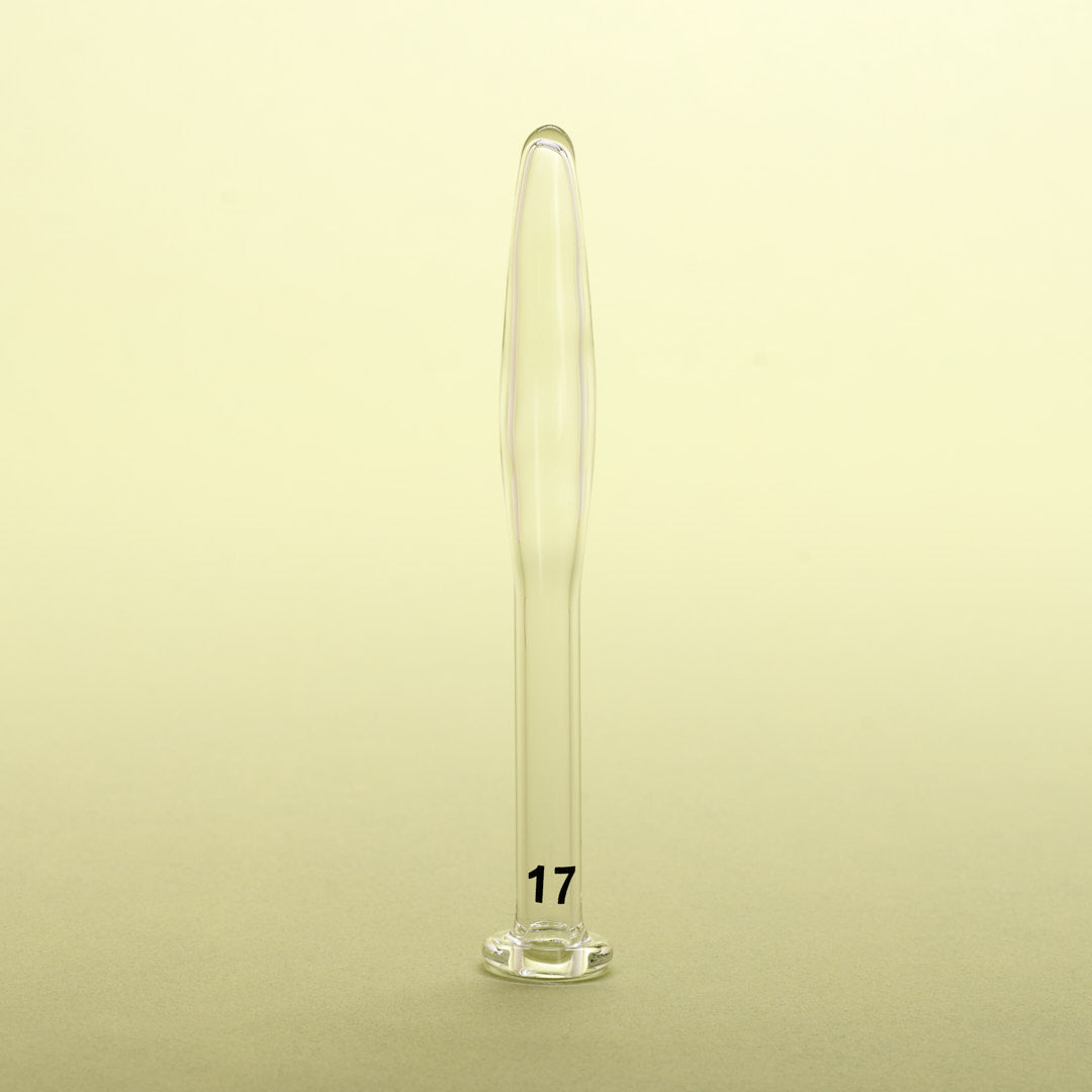 Theros® FMS dilator made of borosilicate glass in size 17 mm