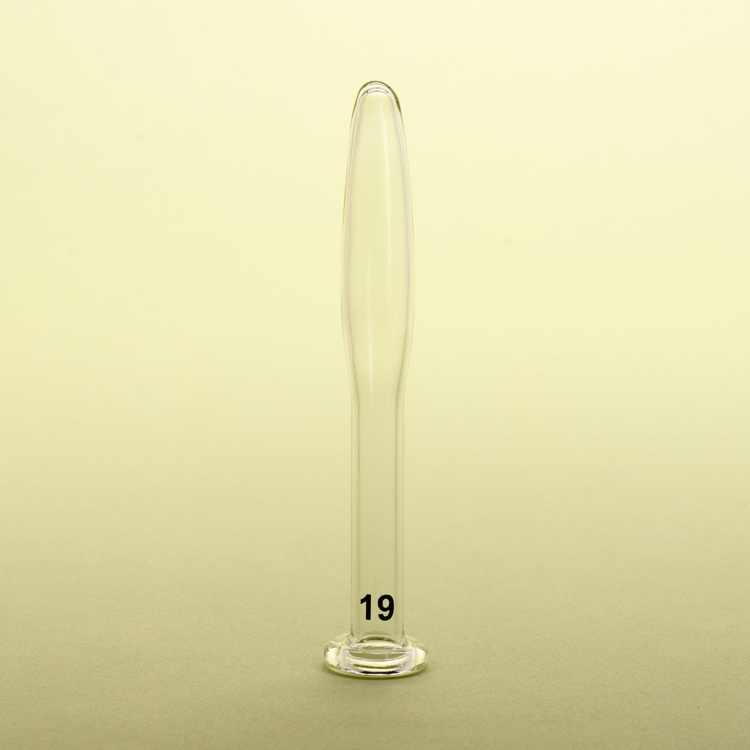Theros® FMS dilator made of borosilicate glass in size 19 mm