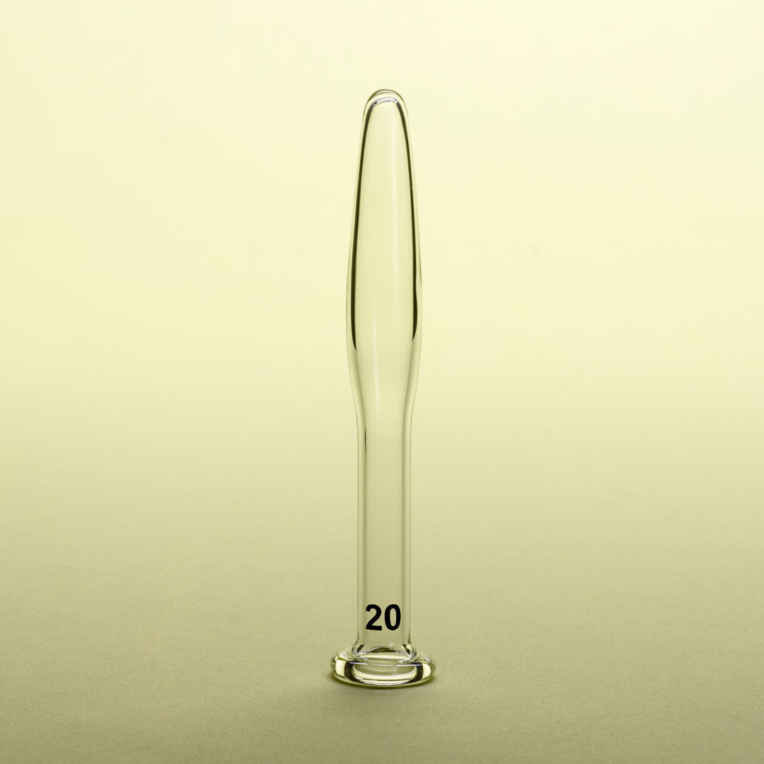 Theros® FMS dilator made of borosilicate glass in size 20 mm