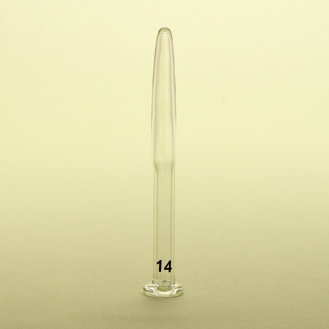 Dilatador FMS Theros® de vidrio de borosilicato en tamaño 14 mm
