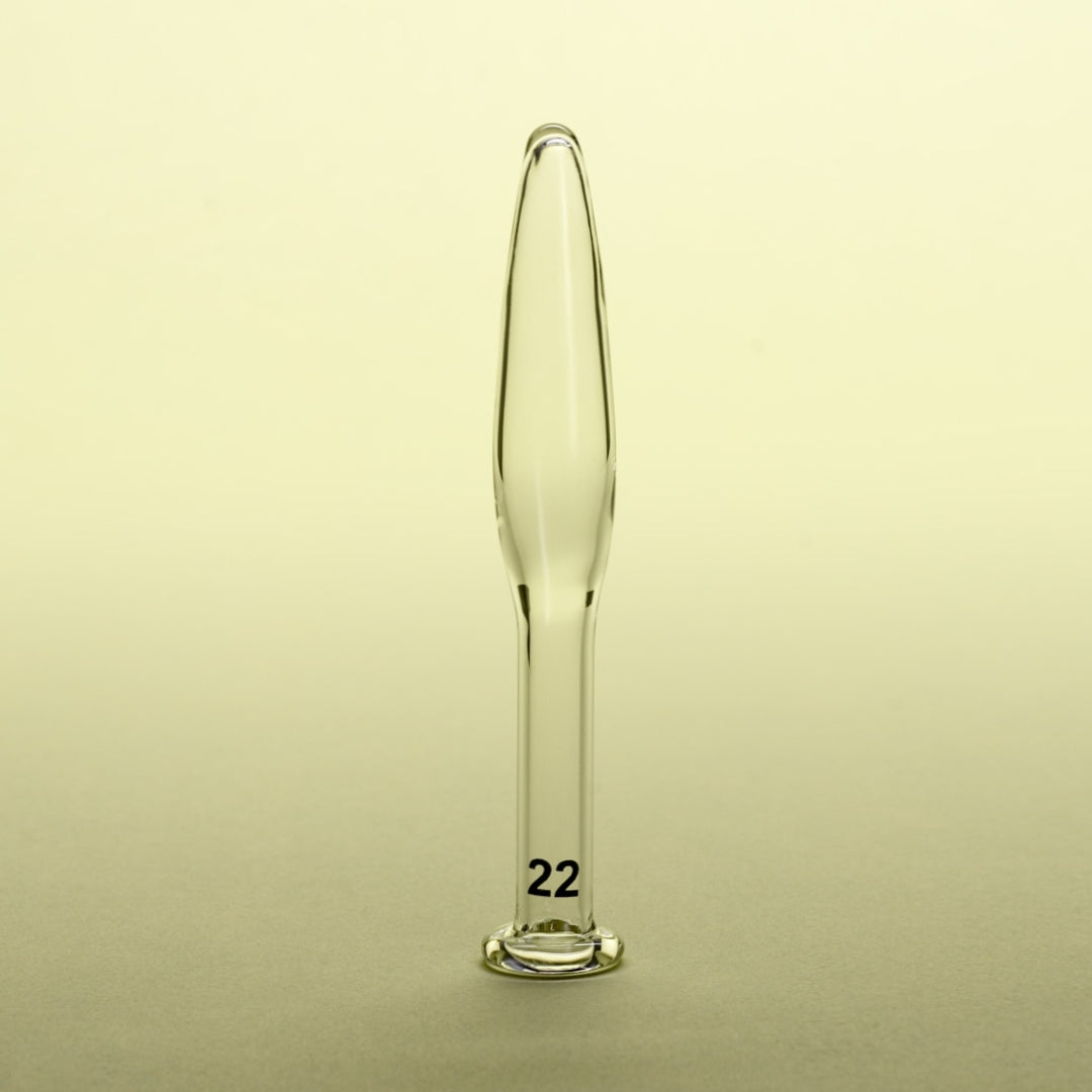 Dilatador FMS Theros® de vidrio de borosilicato en tamaño 22 mm
