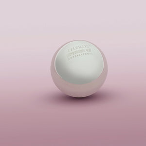 Theros Sphere 45 Massagekugel zur Prostatamassage mit Theros ProstaSphere und Theros YoniSphere Hilfsmittel zur Dammmassage Ansicht: Logo von vorne