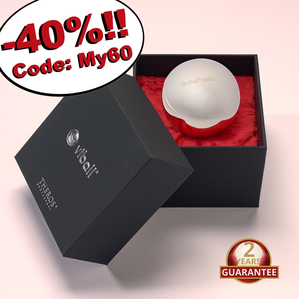 Viball Liebeskugel 60 mm light für Frauen und Männer aus Implantatstahl - Medizinprodukt.